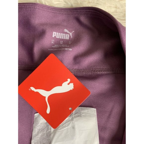 Women’s active Shorts Size XL Puma attitude Chinise Violet-puma White - Picture 6 of 11